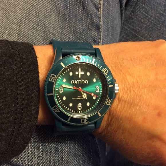 Rumba Accessories - Beautiful Rumba turquoise flex band watch Rumba Accessories - Beautiful Rumba turquoise flex band watch